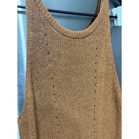 *Last Chance Item* 
Long Caramel Knit Dress - Melrose with Love - L - Picture 2 of 4
